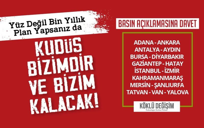 Basın Açıklamalarına Kitlesel Davet!