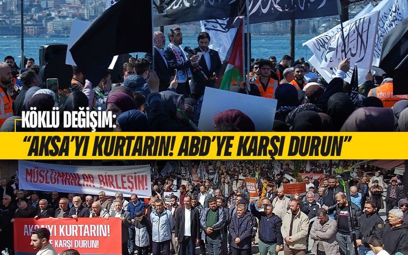 Meydanlardan Seslendik: “Aksa’yı Kurtarın! ABD’ye Karşı Durun”