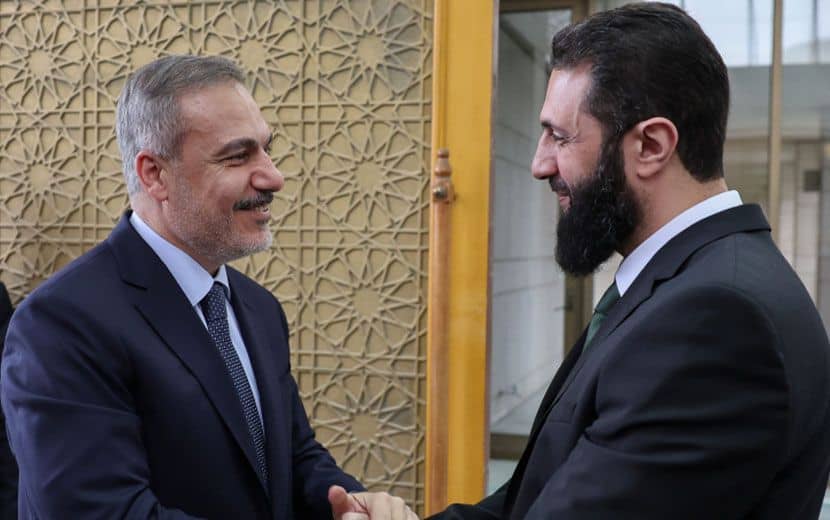 Şara’dan, Fidan’a Paralel “İsrail” Açıklaması
