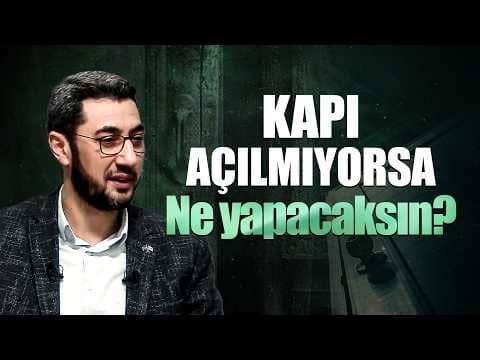 "Kapı Açılmıyorsa Ne Yapacaksın?" Abdullah İmamoğlu